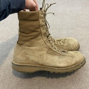 Danner Boots Mens Size 12.5 D Brown Suede Gore-Tex Temperate Combat USMC 26025